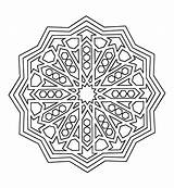 Mandalas Alhambra Dibujo Mandales Geometricas Cj7 Hojas Visitar Segon Calaix Imatges Anuncis Colorea Objfl1hbsre sketch template