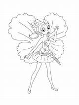 Barbie Coloring Pages Drawing Supercoloring Thumbelina Doll Printable Fairy Drawings Cartoon Cartoons Categories sketch template