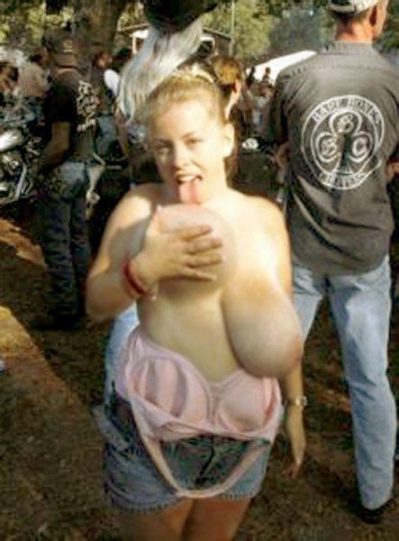 biker rally titties