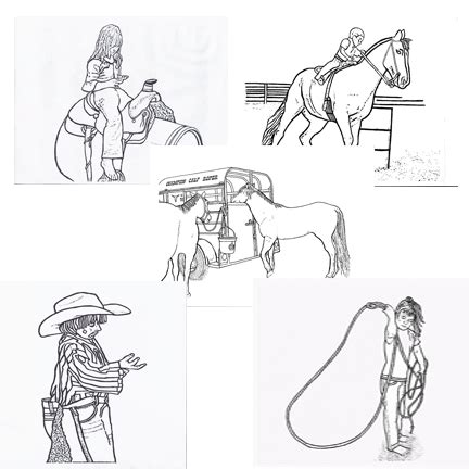 rodeo coloring pages  printables coloring pages rodeo western