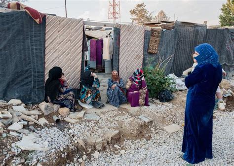 why do refugee women from syria in lebanon face constant