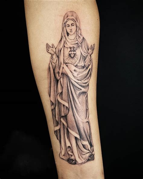 Details 69 Virgin Mary Tattoo Forearm Latest Thtantai2