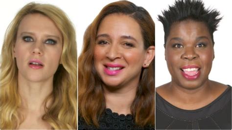 watch celebs the women of snl reveal which cast member makes them break character most