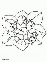 Coloring Pages Flowers Camellia Bluebells Mayflower Flower Popular Other Library Realistic Mistletoe Coloringpagebook sketch template