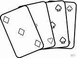 Cards Playing Coloring Pages Printable Dice Card Uno Game Color Deck Supercoloring Template Clipart Clipartbest Poker Getcolorings Version Click Drawing sketch template