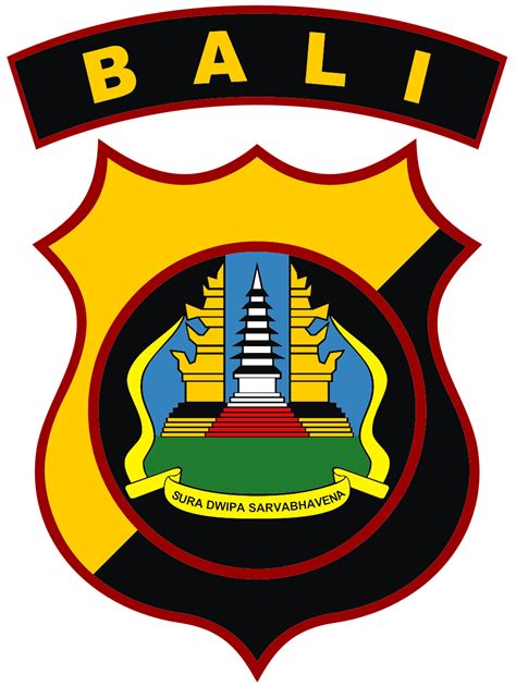 logo polda bali kumpulan logo lambang indonesia