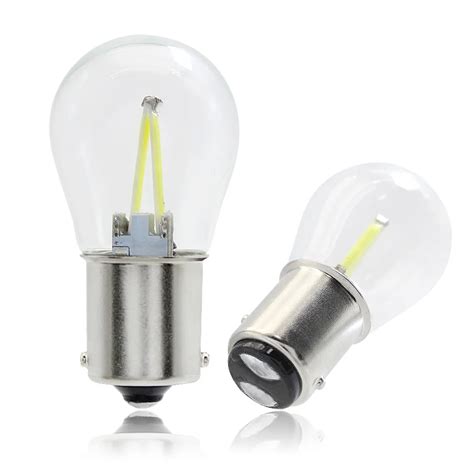 bas  bayd strobe flash  led filament car light bulb  glass flashing brake