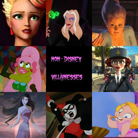 disney villainesses childhood animated  villains photo