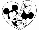 Mickey Topolino Mouse Stampare Innamorati Atuttodonna sketch template