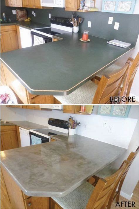 Concrete Coutertops Over Laminate Countertops Step By Step Diy