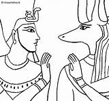 Anubis Ramses Coloring Colorare Egito Designlooter Coloritou Disegni 470px 29kb Acolore sketch template