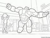 Baymax Tomago Gogo sketch template