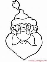 Coloring Santa Sheets Sheet Title Christmas sketch template