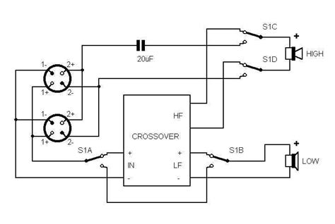 properly wire  crossover  amps page  diyaudio