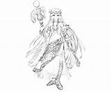 Icarus Pages Coloring Template Palutena sketch template