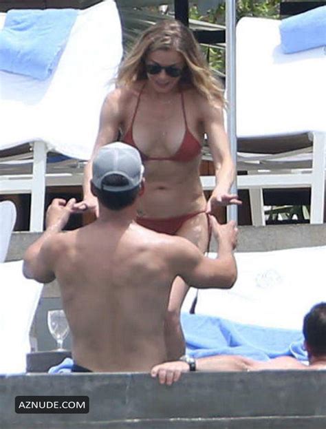 Leann Rimes In A Red Bikini At Pool In Cabo San Lucas 22