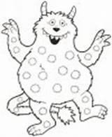 Coloring Pages Doodle Punky Monster Often Come Visit Back Will sketch template