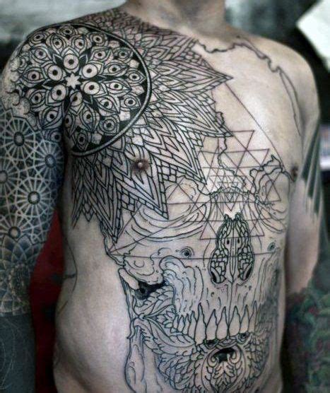 pin  religious chest tattoos