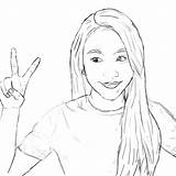 Chaeyoung Twice Nayeon Dahyun sketch template