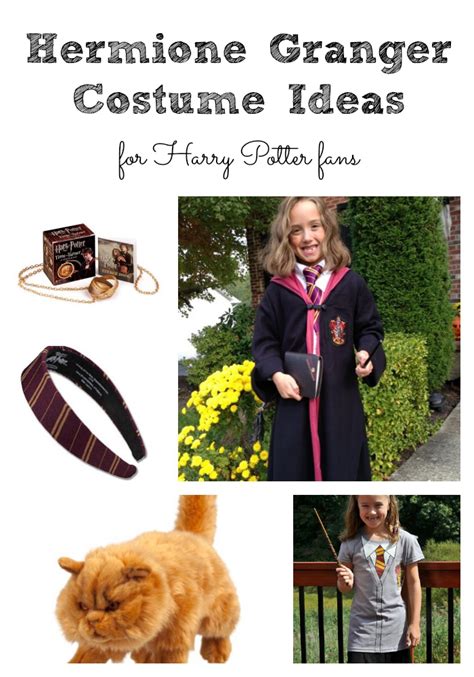 Inexpensive And Super Cute Hermione Granger Costume Ideas