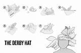 Derby Hats Making Illustrations Mama Likes Hat Paper Carrie Neumayer sketch template