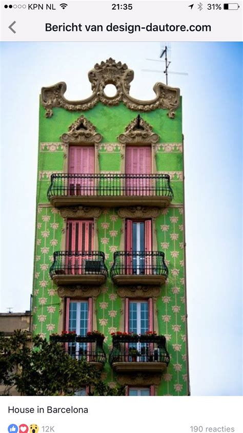 house  barcelona ongewone huizen barcelona gevelarchitectuur