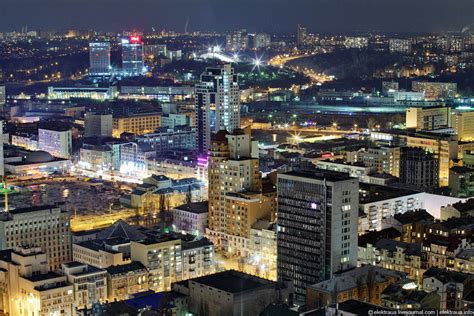 The Views Of Kiev At Night Time · Ukraine Travel Blog