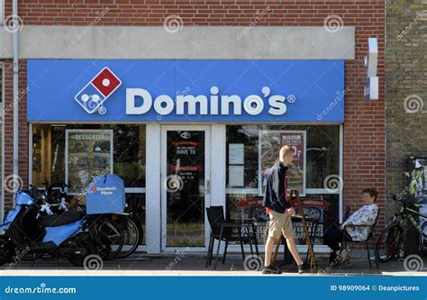 dominos pizza restaurant editorial stock image image  news