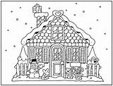 Coloring Gingerbread House Christmas Kids Etsy Pages Printable Messy Room Adult Choose Board Colors sketch template