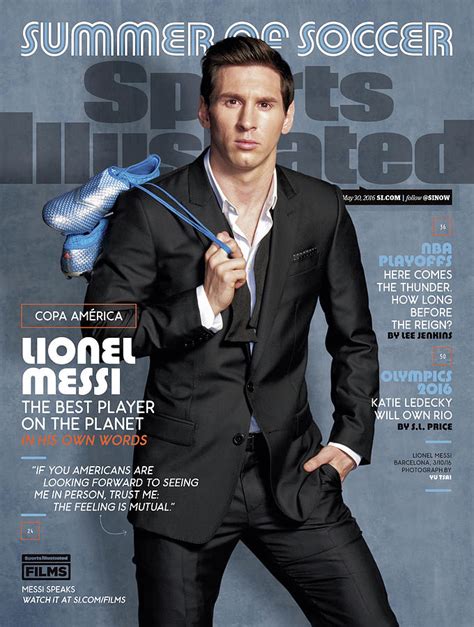 Lionel Messi The Best Player On The Planet Sports Illustrated Cover By