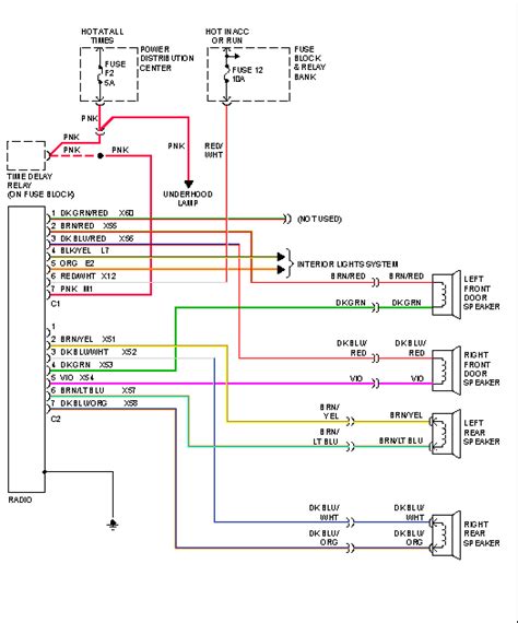 dodge durango radio wiring diagram  faceitsaloncom