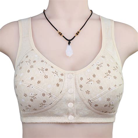 borniu wirefree bras for women plus size front closure lace bra