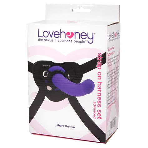 Lovehoney Advanced Unisex Strap On Harness Kit With 7 Inch G Spot Dildo