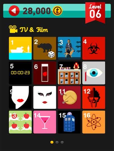 icon pop quiz answers tv and film level 6 icon pop answers