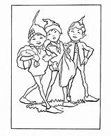 Coloring Pages Brownie Brownies Sheets Pixies Mythical Elves Scout Girl Fairies Medieval Fantasy Elf Beings Pixie Activity Popular Coloringhome sketch template