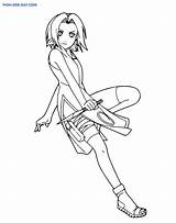 Haruno Coloriage sketch template