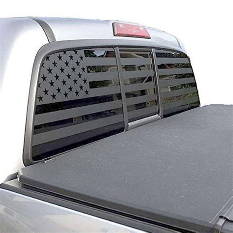 american flag decals  truck rear windows xplore offroad xplore offroad custom