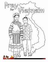 Coloring Pages Vietnam Hmong Christians Persecution Restriction Face sketch template