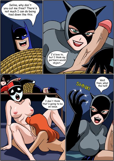 rule 34 batman batman series catwoman comic dc female harley quinn human male multiple