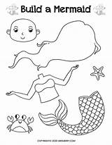 Mermaids Mrsmerry Opt Corki sketch template