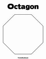 Octagon Preschool Coloring Worksheet Shapes Printable Pages Preschoolers Activities Shape Worksheets Crafts Sheets Rooms Kids Projects Print Choose Board Learning sketch template