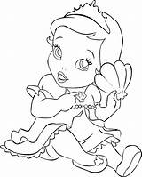 Sereia Pequena Princesa Tudodesenhos sketch template