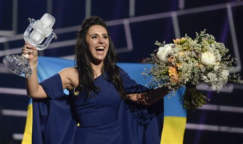 ukraines jamala wins  eurovision song contest nbc news