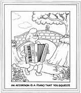 Accordion Symphony Bay Area Little Morrie Turner Coloring Book Wee Pals Creators Complements 1999 sketch template