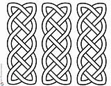 Celtic Knot Coloring Pages Three Printable Print Color Kids sketch template