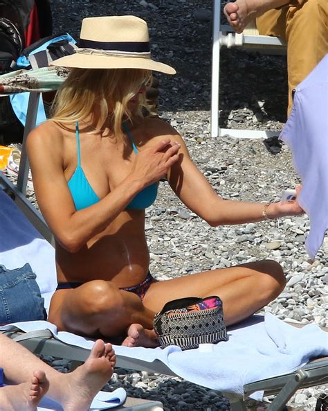 brittany daniel in a bikini beach in portofino 5 7 2016