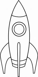 Rocket sketch template