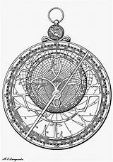 Astrolabe 1574 Granger 25th sketch template