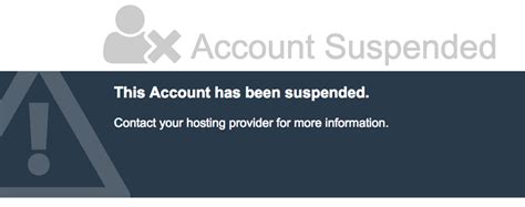 hosting account suspended   malware   support