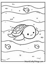 Iheartcraftythings Turtle sketch template